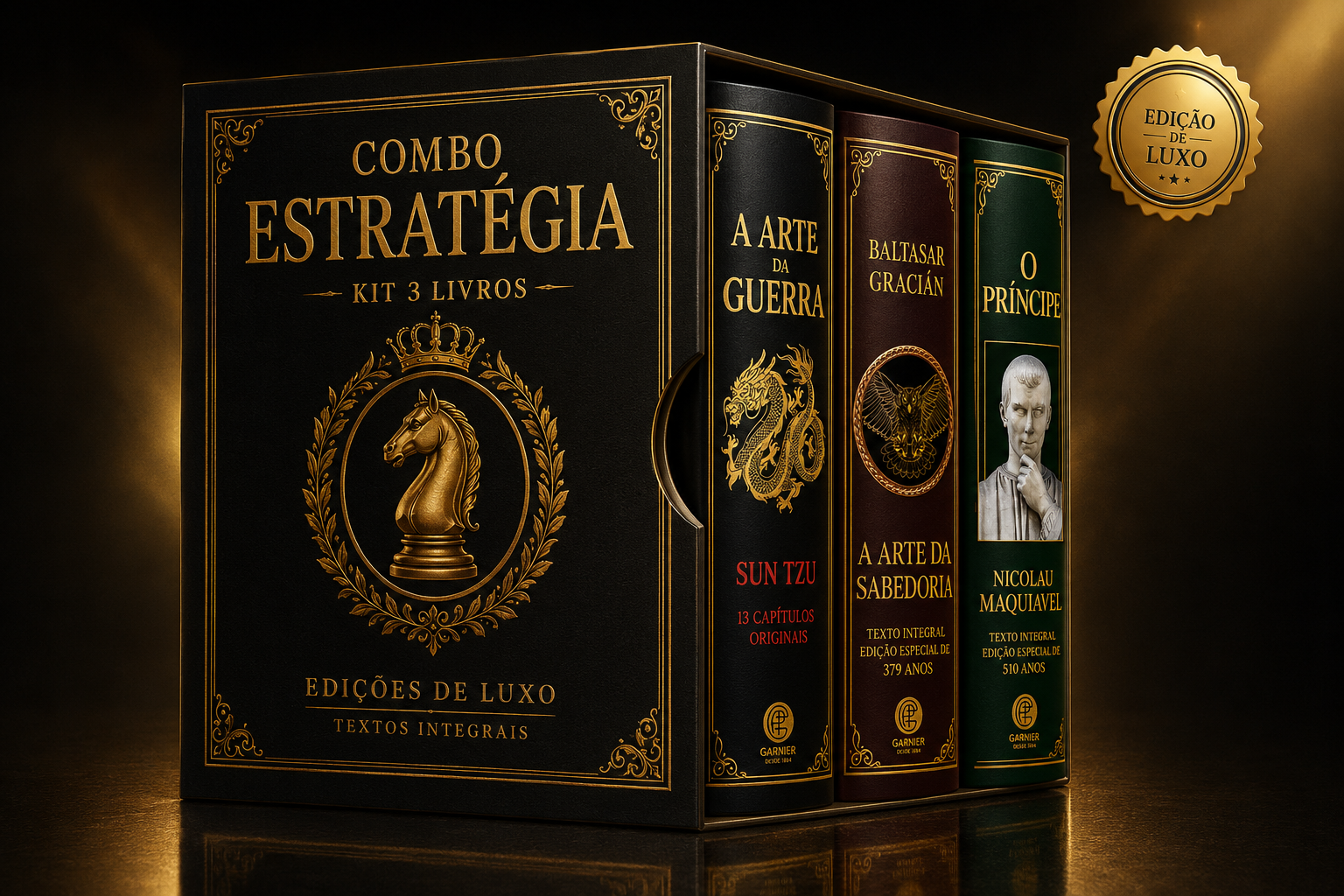 Combo Estratégia - Kit 3 Livros
